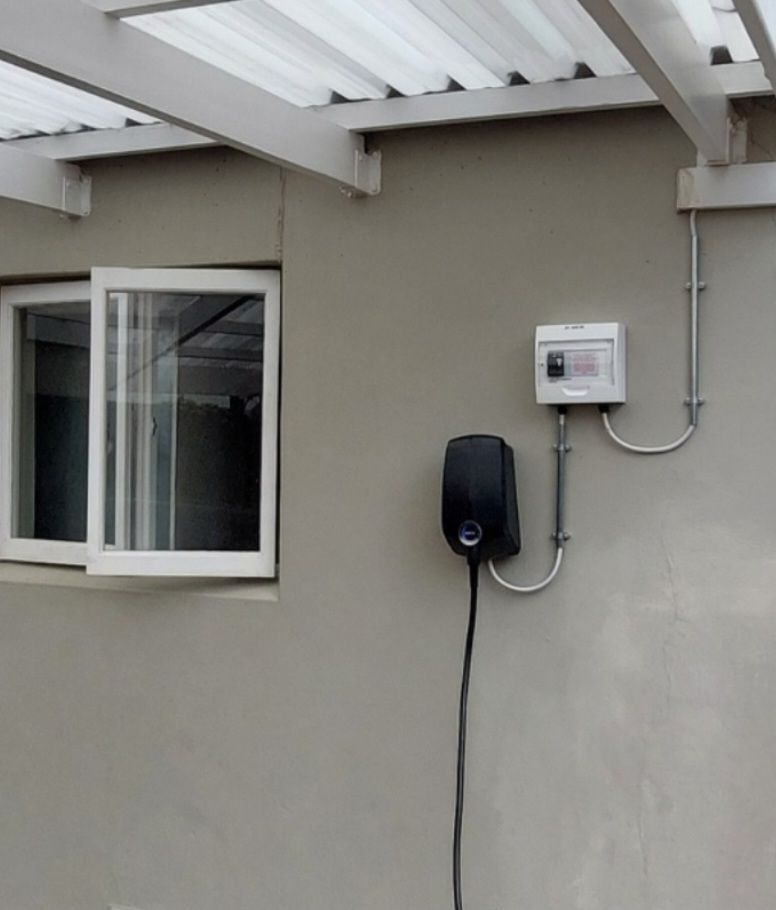 Typical Home EV Charger Install by EVCI - Cape Town